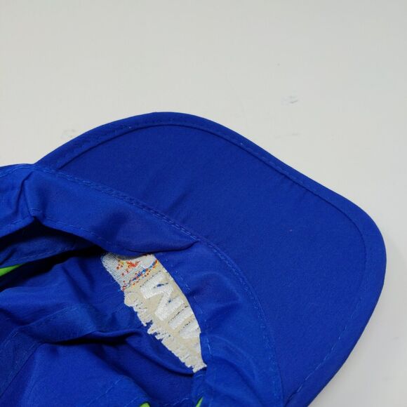 Indy 500 Festival One America Mini Marathon Blue Strapback Hat Embroidered Logo - Picture 9 of 10